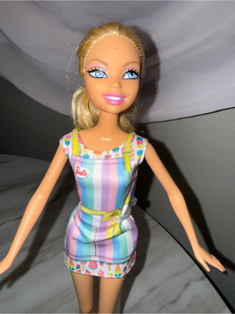 Barbie Mattel My Scene Bling Boutique Kennedy Doll's Head Blonde Hair